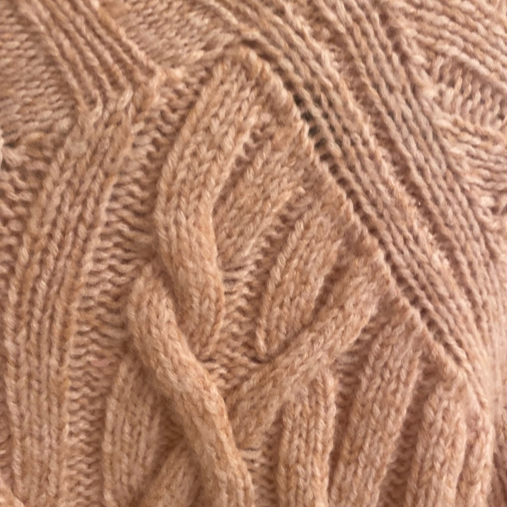 Vince Interlocking Cable Knit Wool Blend Sweater - image 4